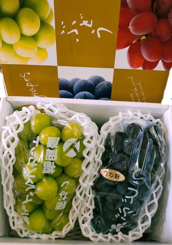 シャインマスカットと黒色ぶどう詰め合わせセット┃まぼろしの果実